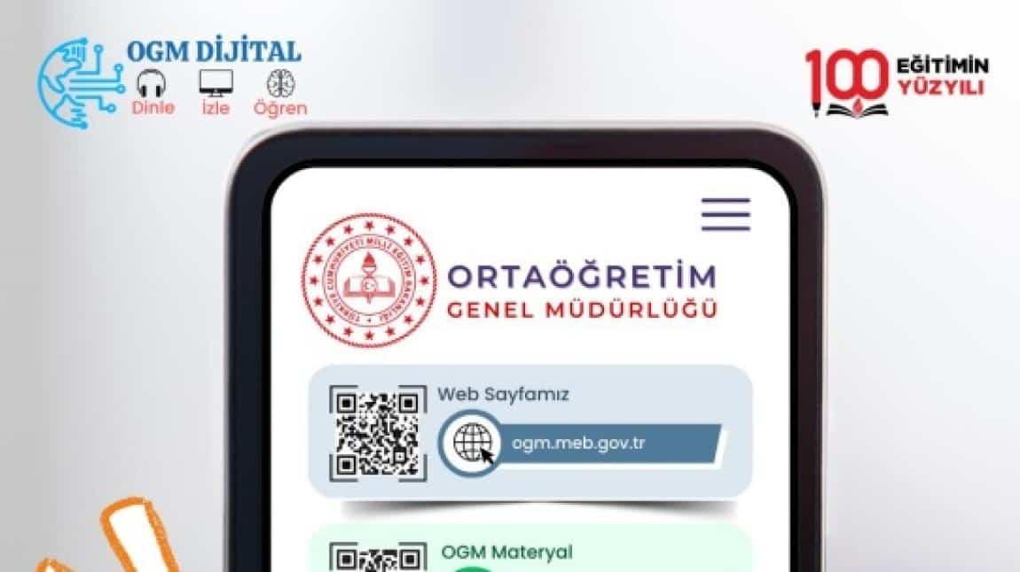 OGM DİJİTAL PLATFORMU HAYATA GEÇİRİLDİ